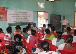 Capacity building on NADEP composting method at Belguri village