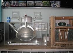 Portable biogas units of deenbandhu & KVIC model for demonstrating on biogas at the exposure centre